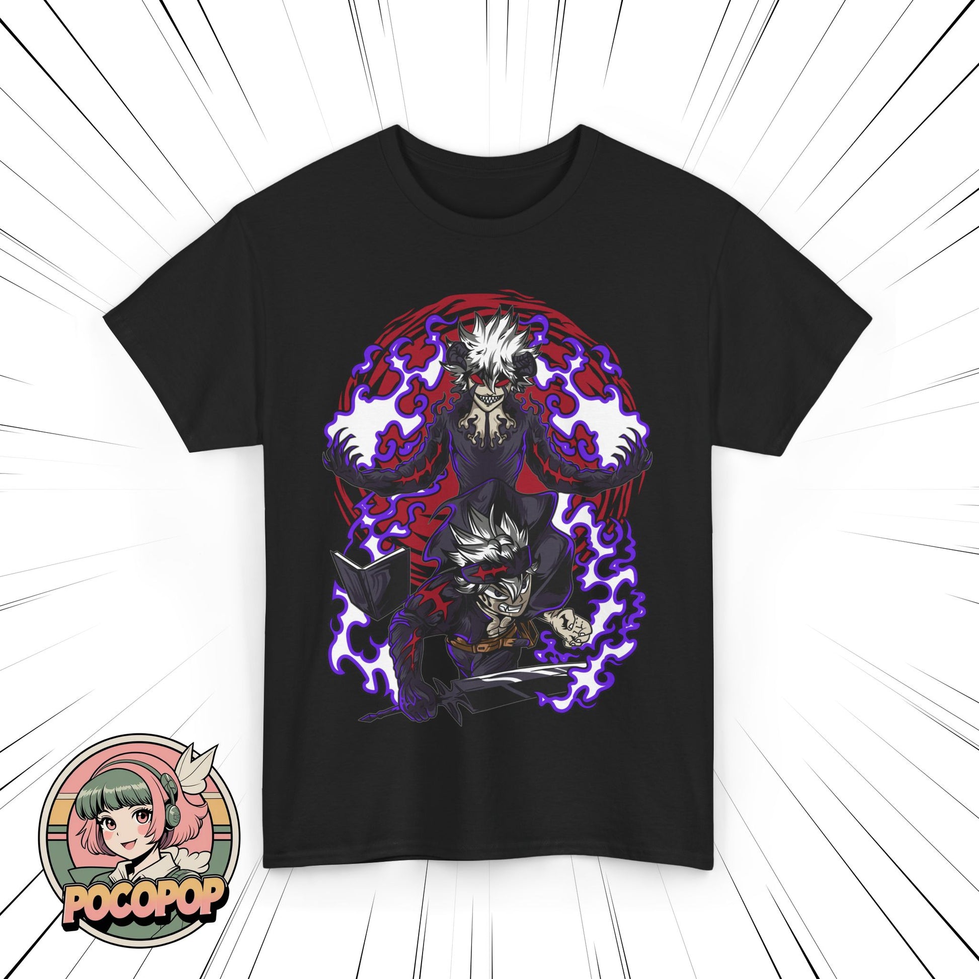 Black Clover Asta and Liebe T-Shirt